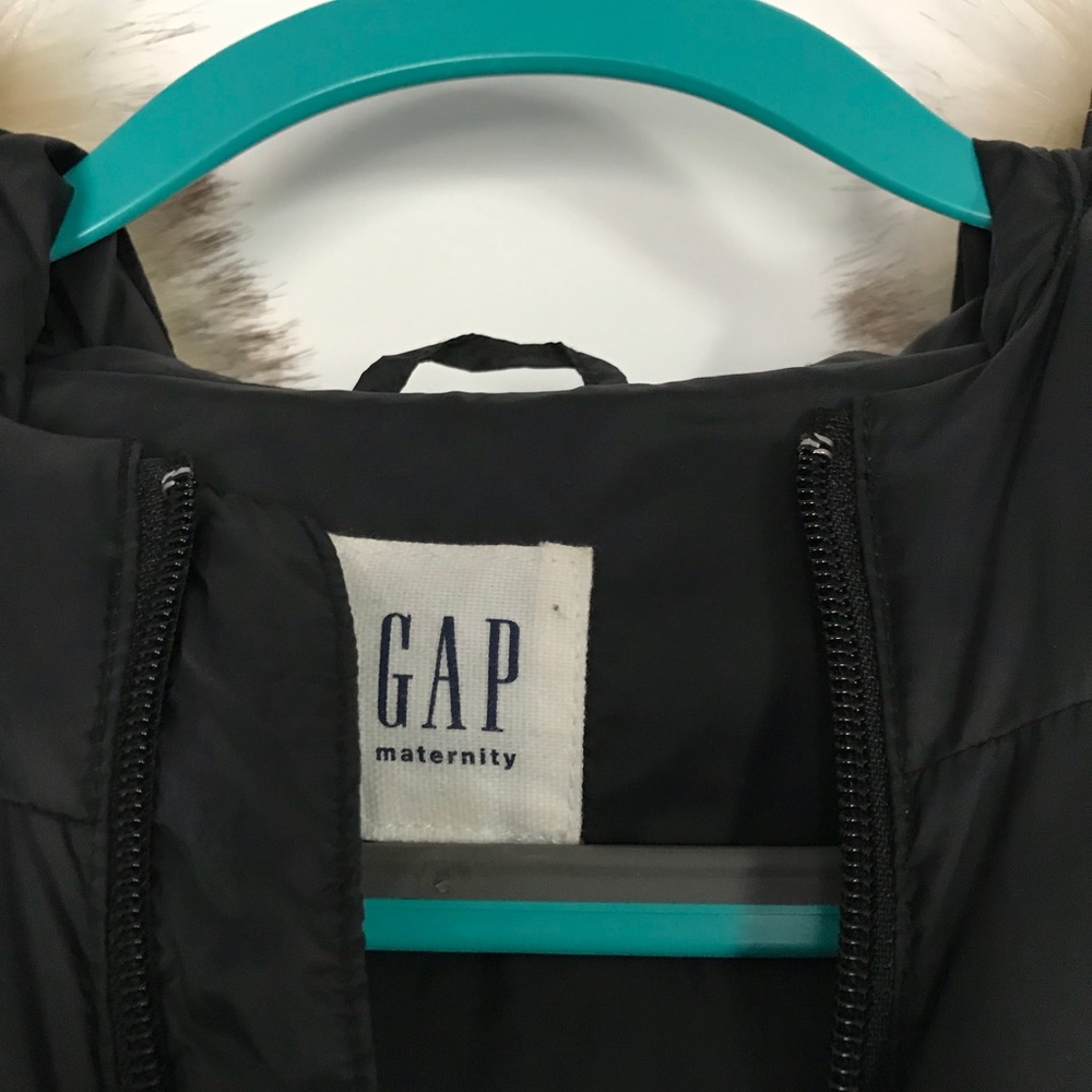 Maternity Hooded Puffer Jacket